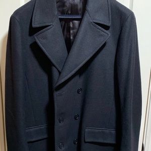Men’s Brooks Brothers long pea coat